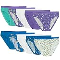 Fruit of the Loom Girls' Cotton Bikini Underwear Multipacks