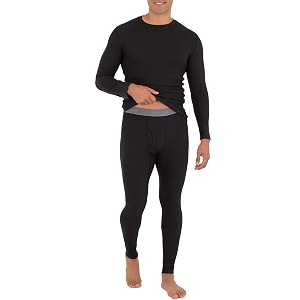Fruit of the Loom Mens Recycled Waffle