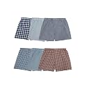 Fruit of the Loom Men's Tag Free Woven Boxer Shorts, Relaxed Fit, Moisture Wicking, Assorted Color Multipacks
