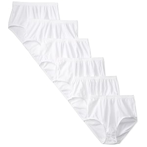 fruit of the loom women39s tag free cotton brief panties regular amp plus size
