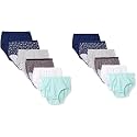 Fruit of the Loom Women's 6 Pack Cotton Brief Panties