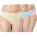 Fruit of the Loom Women's Bikini(Colors and Prints May Vary) (Pack of 3)