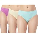 Fruit of the Loom Women's Bikini(Colors and Prints May Vary) (Pack of 3)