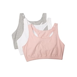 fruit of the loom women39s built-up sports bra pack of 3