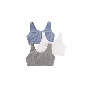 fruit of the loom women39s built-up sports bra pack of 3