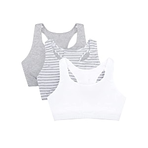 fruit of the loom women39s built-up sports bra pack of 3