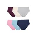 Fruit of the Loom Women's 6 Pack Bikini Panties