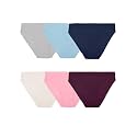 Fruit of the Loom Women's 6 Pack Bikini Panties