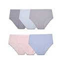 Fruit of the Loom Women's Underwear Panties (Regular &amp; Plus Size), Low Rise Brief - Modal - 6 Pack, 7