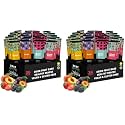 Fruit Snacks by Zest Delites, Fruit Leather, Healthy Snacks for Adults & Kids, Vegan Apple-Based Strips, Dried Strawberry-Peach-Blackberry-Plum Bars, 0.88 oz x 36 (Pack of 2)