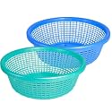 Fruit Storage Bowl Pentagonal Shape for Dining Table,Home&Kitchen | Pentagon Plastic Baskets(Pack of 1)(Multi-Colored)