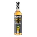 Fruitaco Ginger Ale Syrup: Perfect Mixer for Enhancing Mocktails &amp; Cocktails, Drinks, and Mojitos at Parties, Conveniently Packaged in a 750ml Bottle for All Your Mixing Needs | Non-Alcoholic