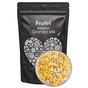 fruitri crunchy oats granola breakfast cereal plain granola mix 400g