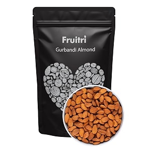 Fruitri Organic Gurbandi Almond Kernels mamra badam