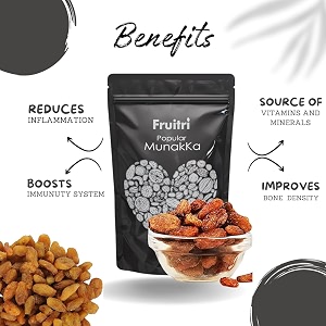 fruitri popular raisins with seeds munakka dry fruit fresh 500 gm