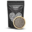 Fruitri Premium Chia Seeds - 200g, Natural Chia Seed for Eating, Perfect for Smoothies, Baking, and Healthy Snacks, Seeds Rich in Calcium, Protein & Fibre
