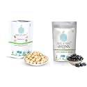 FRUITS OF EARTH Premium Combo -500gm, Sun Dried Prunes (250g) &amp; Premium Jumbo Hazelnut Kernels (250g)| High in Fiber &amp; Boost Immunity | Nutritious Prunes &amp; Hazelnuts | Real Nuts | Gluten Free