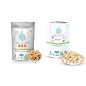 FRUITS OF EARTH Premium Combo -500gm, Walnut Kernels (250g) &amp; Hazelnuts (250g) | Rich in Fiber &amp; Boost Immunity | Real Nuts | Gluten &amp; Salt Free | Healthy Snack Pack