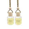 Fruity Rings, 2 Pack, Car Air Hanging Essential Oil Diffuser, Car Air Freshener Diffuser with Long Lasting Essential Oils, Aromatherapy Vehicle Diffuser, Long Lasting