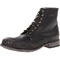 Frye Tyler Lace Up Boots for Men Crafted from Soft Vintage Leather with Blake Construction, Burnished Toe and Heel, and Rubber Inserts on Leather Soles – 5 ¾” Shaft Height