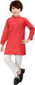 FS FASHION Boys Festive & Party Kurta and Pyjama Set (Yellow Pack of 1)