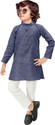 FS FASHION Boys Festive & Party Kurta and Pyjama Set (Yellow Pack of 1)