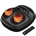 CuPiLo FSA Eligible HSA Foot Massager with Heat [Remote Control], Shiatsu Foot Massager Machine with 5 Compression Levels, Electric Feet Massager for Foot Pain Relief, Gift for Women Men