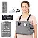 FSA Eligible Mastectomy Pillow 5 Pcs Recovery Set with Gel Pack, Seatbelt Cushion, Shower LAN &amp; Storage Bag for Post-Surgery Comfort for Breast Surgery, Breast Reduction, Lumpectomy
