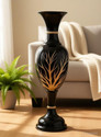 FSK Product Iron Floor Standing Decorative Flower Vase 24 Inch Iron Vase