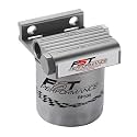 FST Performance RPM350 FloMax 350 Clear Anodized -6/-8 AN Port Fuel Filter/Water Separator System
