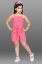 FT fashion Solid Girls Jumpsuit