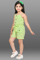 FT fashion Solid Girls Jumpsuit