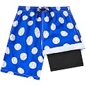 FT FENTENG Boys Swim Trunks Compression Liner Swim Shorts Quick Dry Bathing Suit with Boxer Brief Anti-Chafe Boy Swimwear