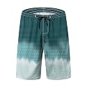 FT FENTENG Mens Swim Trunks Quick Dry Board Shorts with Mesh Lining, Breathable Surf Beach Shorts Swimwear Bathing Suits