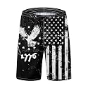 FT FENTENG Mens Swim Trunks Quick Dry Board Shorts with Mesh Lining, Breathable Surf Beach Shorts Swimwear Bathing Suits