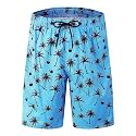FT FENTENG Mens Swim Trunks Quick Dry Board Shorts with Mesh Lining, Breathable Surf Beach Shorts Swimwear Bathing Suits