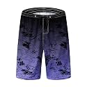 FT FENTENG Mens Swim Trunks Quick Dry Board Shorts with Mesh Lining, Breathable Surf Beach Shorts Swimwear Bathing Suits