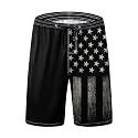 FT FENTENG Mens Swim Trunks Quick Dry Board Shorts with Mesh Lining, Breathable Surf Beach Shorts Swimwear Bathing Suits