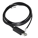 FT232RL USB to RJ9/RJ11 4P4C Adapter, RS232 Serial Cable for Audio and Video Processor Communication(5 metre)