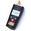 FTTH Handheld Optical Power Multi-Meter High Precision APM80T -70~+6 Miniature Fiber Cable Tester Measuring Wavelength 850/980/1300/1310/1490/1550 for Optical Fiber Communication Engineering