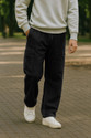 FTX Loose Fit Men Black Jeans