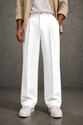 FTX Loose Fit Men White Trousers