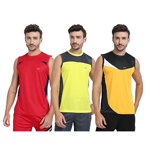 FTX Mens Solid Regular Fit T-Shirt