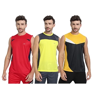 FTX Mens Solid Regular Fit T-Shirt