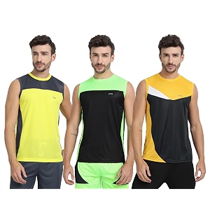 FTX Mens Solid Regular Fit T-Shirt