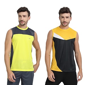 FTX Mens Solid Regular Fit T-Shirt