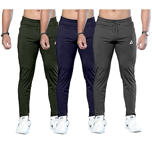 FTX Men Solid Regular Fit Polyester Track