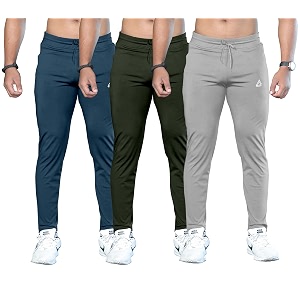 FTX Men Solid Regular Fit Polyester Track