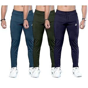 FTX Men Solid Regular Fit Polyester Track