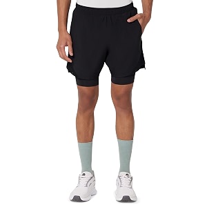 fuaark 2 in 1 compression shorts for men for gym sports running amp cycling activities with pocket
